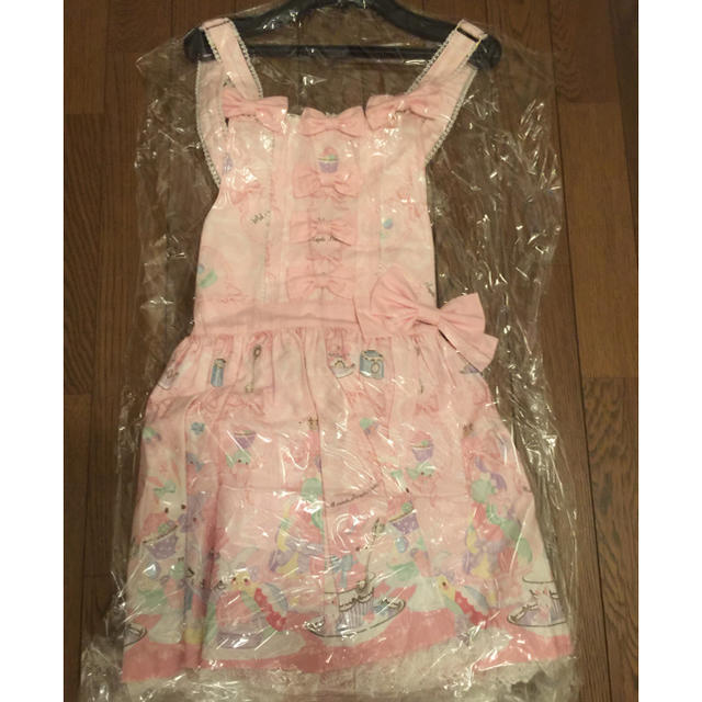 Angelic Pretty(アンジェリックプリティー)の新品未使用 Angelic Pretty Wish me melle セット レディースのパンツ(サロペット/オーバーオール)の商品写真