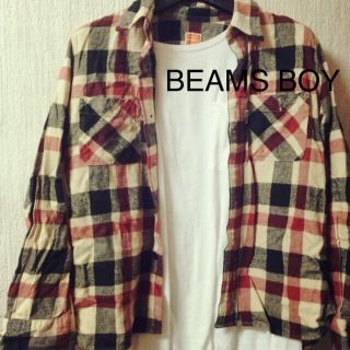 ビームスボーイ(BEAMS BOY)のBEAMSBOYネルシャツ💓(シャツ/ブラウス(長袖/七分))