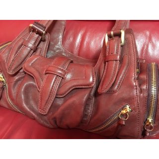 ボトキエ(botkier)のボトキエ botkier  ☆個性的なボルドー バッグ☆(ショルダーバッグ)