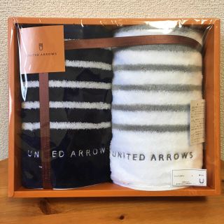 ユナイテッドアローズ(UNITED ARROWS)の(UNITED ARROWS) フェイスタオル2枚セット(タオル/バス用品)