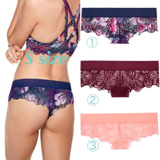 ヴィクトリアズシークレット(Victoria's Secret)の新品 ヴィクトリアシークレット チーキー パンティ パンツ 花柄 レース S (ショーツ)