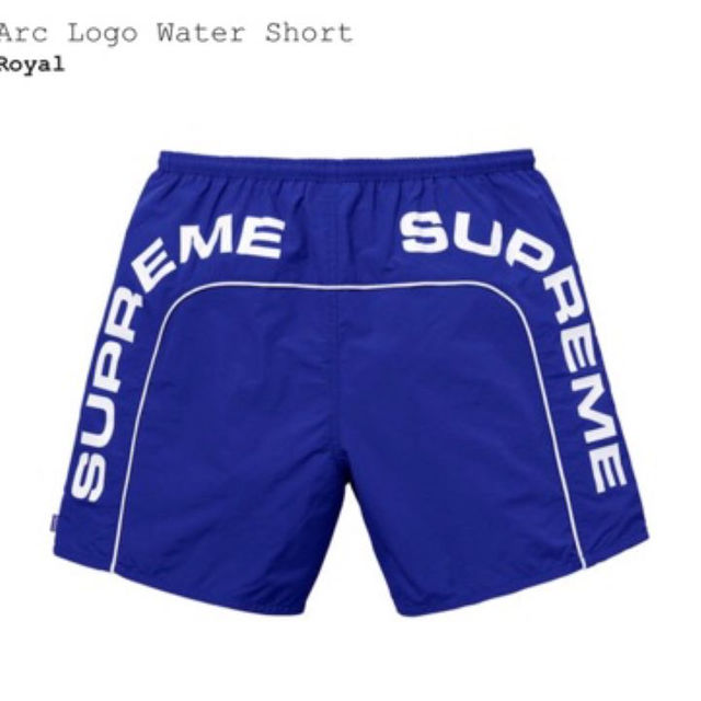 Sサイズ supreme Arc Logo Water Short Royal
