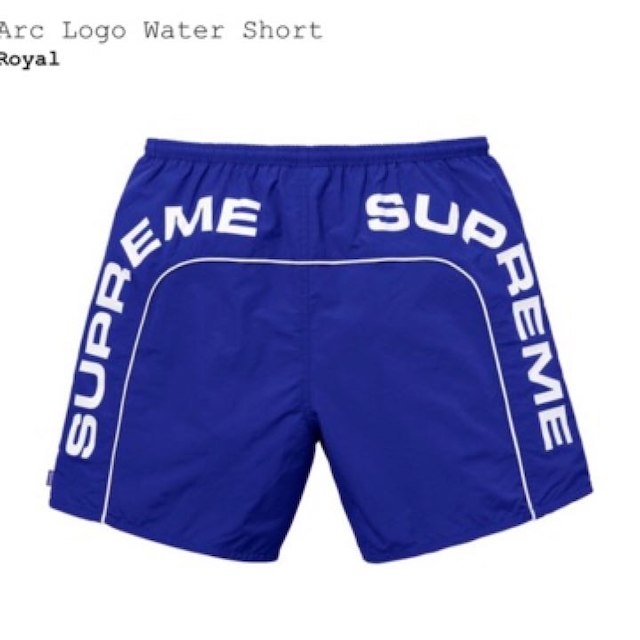 Sサイズ supreme Arc Logo Water Short Royal