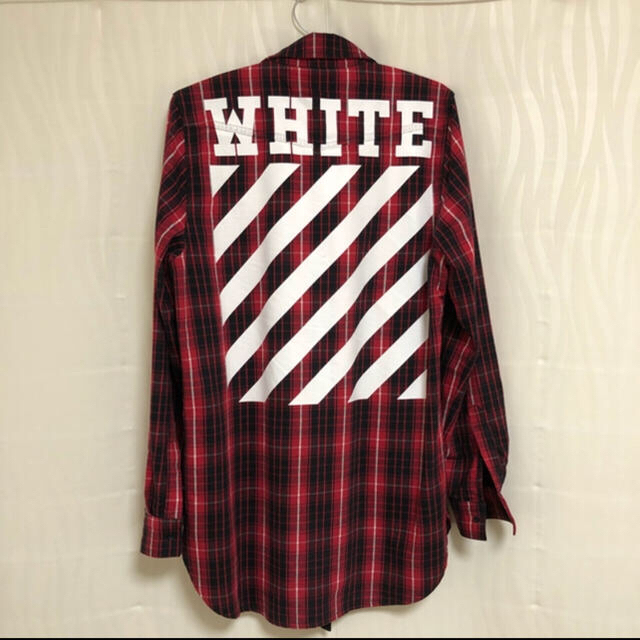 off-white チェックシャツ 16ss