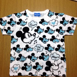 ディズニー(Disney)のディズニー☆Tシャツ☆ミッキー☆130(Tシャツ/カットソー)