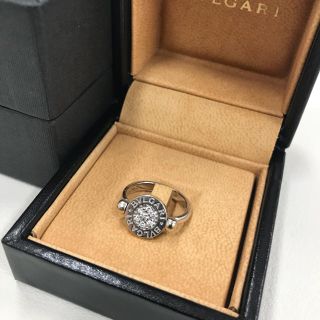 ブルガリ(BVLGARI)のb1u2y34様専用♪ ブルガリ♪ オニキス パヴェ ダイヤ リバーシブル ♪(リング(指輪))