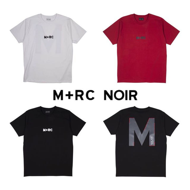 【M+RC NOIR】2017-18 F/W 新作！ "BIG M" TEE