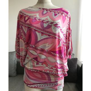 エミリオプッチ(EMILIO PUCCI)のEMILIO PUCCI  ラグラン トップス  エミリオプッチ♡(カットソー(半袖/袖なし))