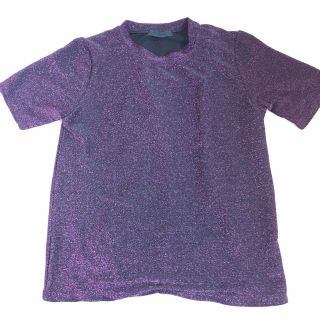 スピンズ(SPINNS)のキラキラ ラメ Tシャツ(Tシャツ(半袖/袖なし))