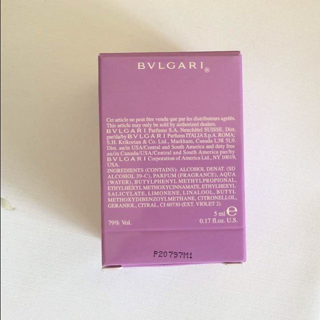 BVLGARI(ブルガリ)の新品⭐️BVLGARI  香水 コスメ/美容のリラクゼーション(お香/香炉)の商品写真