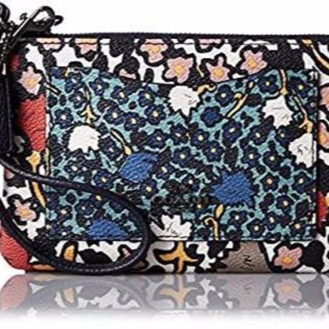 COACH Small Yankee Floral 財布 小銭入れ ポーチ