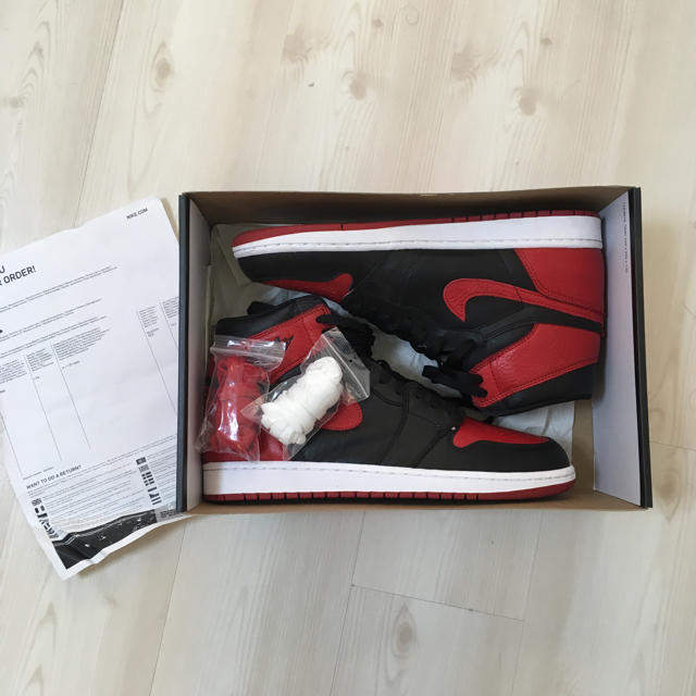 air jordan 1 bred エアジョーダン banned