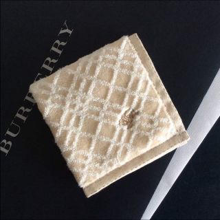 バーバリー(BURBERRY)のBURBERRY ⭐タオルハンカチ(ハンカチ)