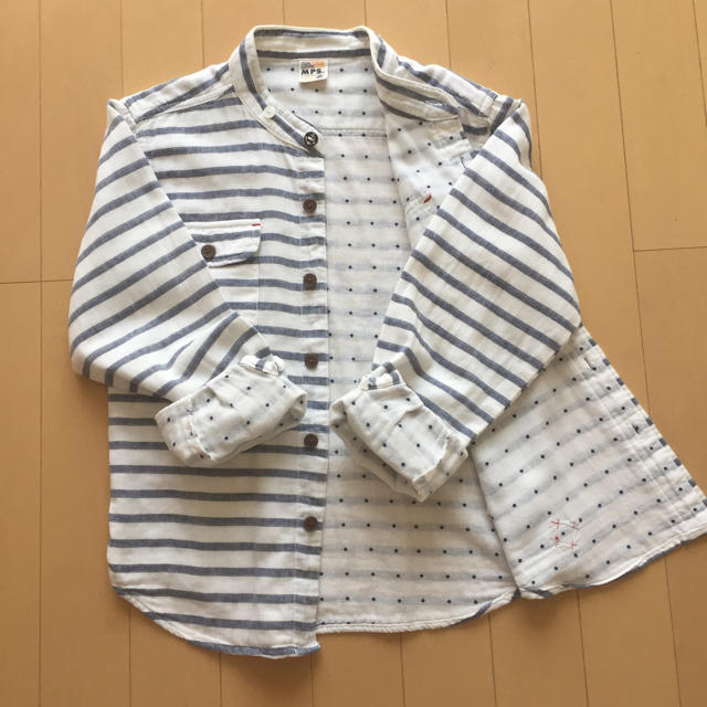 Right-on(ライトオン)のキッズシャツ 140cm キッズ/ベビー/マタニティのキッズ服男の子用(90cm~)(ブラウス)の商品写真