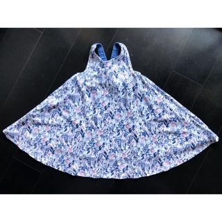 オールドネイビー(Old Navy)のオールドネイビー 花柄ワンピース 5T (110cm) ノースリーブ(ワンピース)