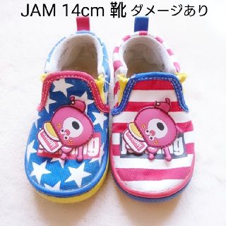 ジャム(JAM)の【商品説明欄必読】ダメージあり JAM 14cm キッズ 靴 シューズ ジャム(スニーカー)