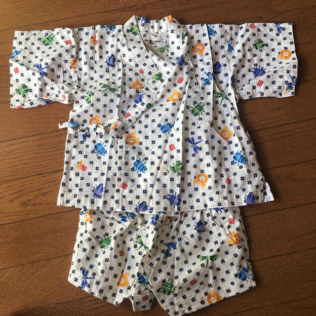 mikihouse(ミキハウス)の甚平 キッズ/ベビー/マタニティのキッズ服男の子用(90cm~)(甚平/浴衣)の商品写真