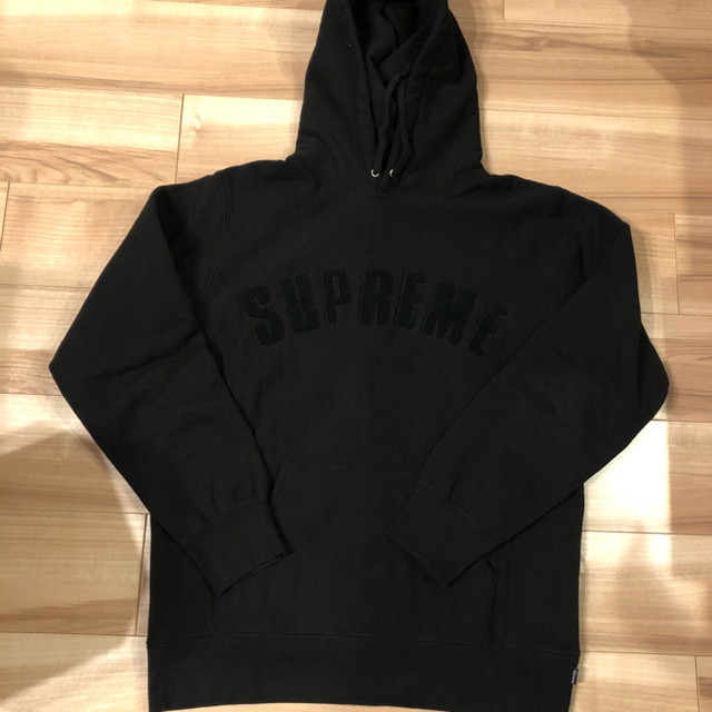 専用Supreme 17SS Chenille Arc Logo Hooded