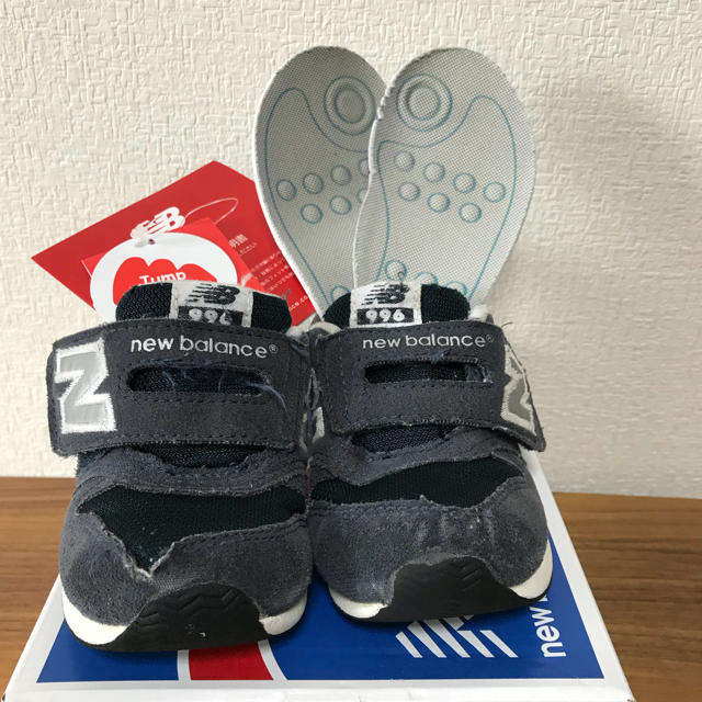 New Balance(ニューバランス)の【箱・タグ無し】ニューバランス996 14.5cm キッズ/ベビー/マタニティのベビー靴/シューズ(~14cm)(スニーカー)の商品写真