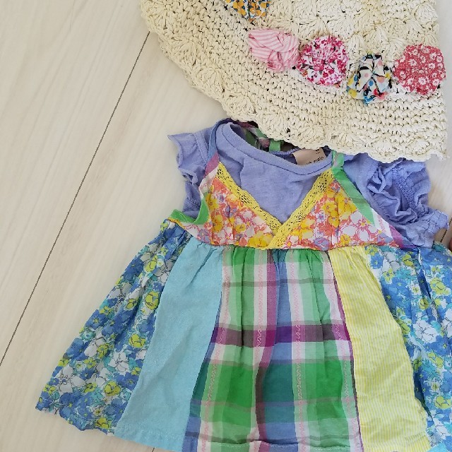 petit main(プティマイン)のpetit main ノースリーブ 80cm キッズ/ベビー/マタニティのベビー服(~85cm)(シャツ/カットソー)の商品写真