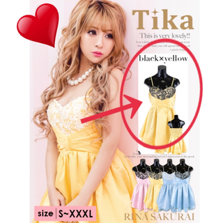 デイジーストア(dazzy store)のTika♡3Lドレス(ミニドレス)