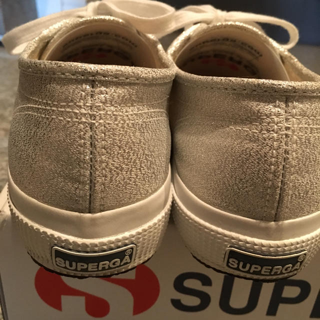 SUPERGA 36 美品 シルバースニーカー