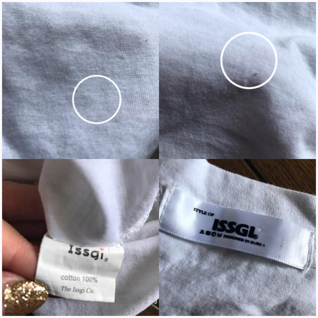 issgi レディースのトップス(Tシャツ(半袖/袖なし))の商品写真