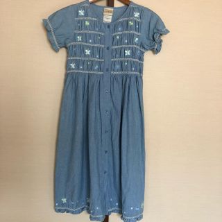 ローラアシュレイ(LAURA ASHLEY)のローラアシュレイ デニムワンピース(ワンピース)