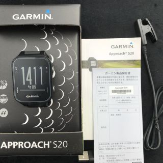 ガーミン(GARMIN)のGARMIN  APPROACH  S20J ブラック(その他)