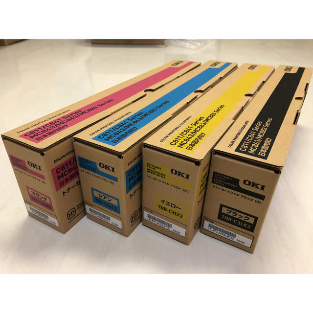 数量限定】 OKI TNR-C3L※2シリーズ 純正トナーカートリッジ OA機器