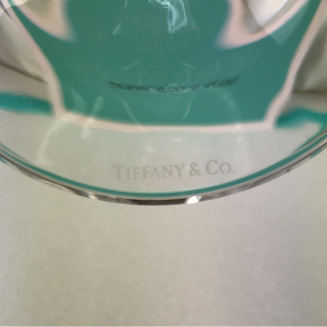 Tiffany & Co.(ティファニー)の確実正規品Tiffanyペア ワイングラス インテリア/住まい/日用品のキッチン/食器(グラス/カップ)の商品写真