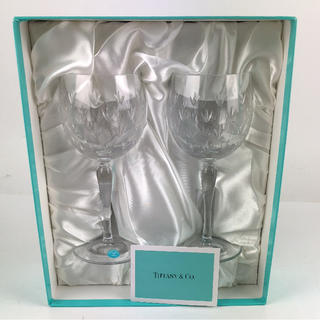 ティファニー(Tiffany & Co.)の確実正規品Tiffanyペア ワイングラス(グラス/カップ)