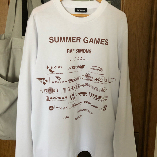 RAF SIMONS(ラフシモンズ)のRAF SIMONS ラフシモンズ SUMMER GAMES ロンT メンズのトップス(Tシャツ/カットソー(半袖/袖なし))の商品写真