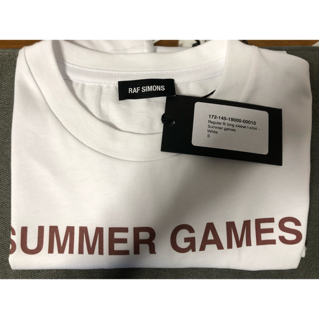 RAF SIMONS(ラフシモンズ)のRAF SIMONS ラフシモンズ SUMMER GAMES ロンT メンズのトップス(Tシャツ/カットソー(半袖/袖なし))の商品写真