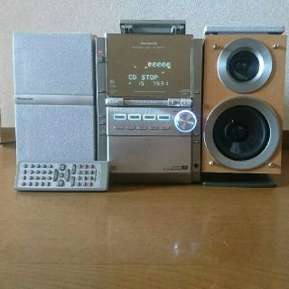 パナソニック(Panasonic)のパナソニック・ステレオシステム(MD/CD/カセットコンポ･本体スピーカーセット(ポータブルプレーヤー)