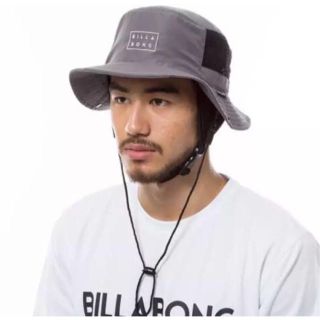 ビラボン(billabong)のSALE価格♡  ビラボンBILLABONG 水陸両用サーフハット GRAY(ハット)