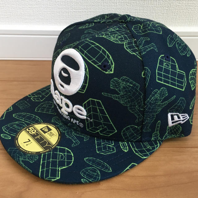 A BATHING APE - 新品 A BATHING APE エイプ×NEWERA キャップ 59FIFTY