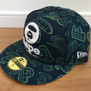 アベイシングエイプ(A BATHING APE)の新品 A BATHING APE エイプ×NEWERA キャップ 59FIFTY(キャップ)