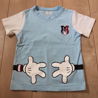 ベルメゾン(ベルメゾン)のミッキー半袖120、110 2枚セット(Tシャツ/カットソー)