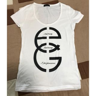 エゴイスト(EGOIST)のエゴイスト 白 Ｔシャツ(Tシャツ(半袖/袖なし))