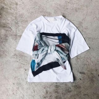 アメリヴィンテージ(Ameri VINTAGE)のアメリヴァンテージ  MEDI DRAWING UNEVEN TEE(Tシャツ(半袖/袖なし))