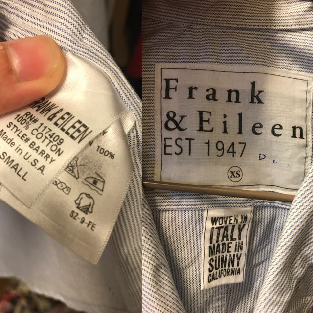 Frank&Eileen(フランクアンドアイリーン)のフランク&アイリーン ストライプシャツ レディースのトップス(シャツ/ブラウス(長袖/七分))の商品写真