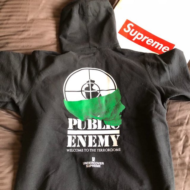 良品質 即完売パーカー❗️Supreme×UNDERCOVER×PUBLIC ENEMY | skien