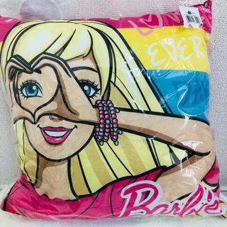 バービー(Barbie)のbarbie バービー クッション ピンク 雑貨 キャラクター (クッション)