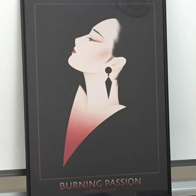 鶴田一郎 紫陽花の女 A4サイズ 額装ポスター風 ノエビアアート 鶴田一郎 紫陽花の女 A4サイズ 額装ポスター風 ノエビアアート