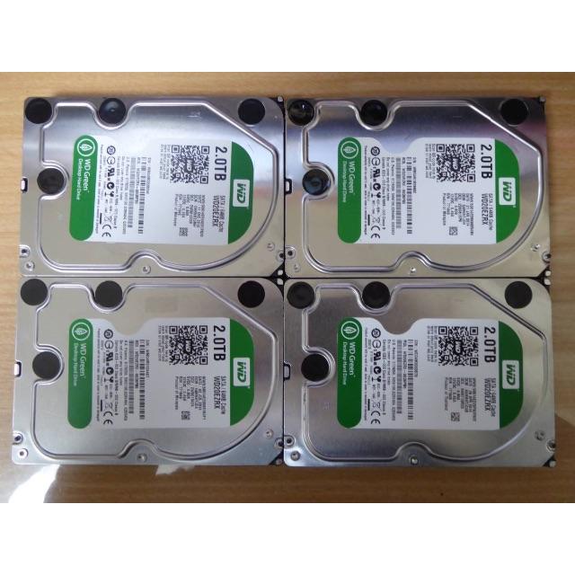 ★★ HDD WD WD20EZRX 2TB 5台まとめて 健康状態◎