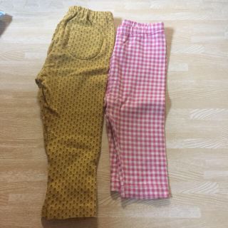 ユニクロ(UNIQLO)のUNIQLO レギンス 90 ワンワン80 3点セット(パンツ/スパッツ)