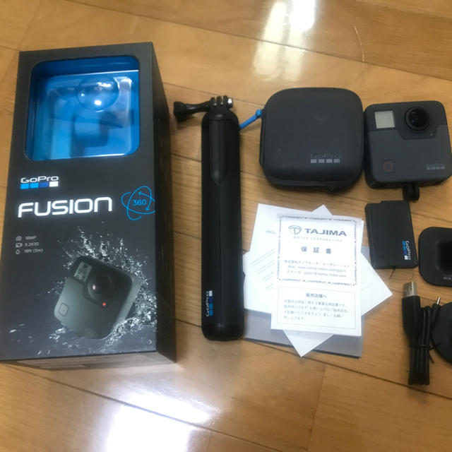 超激安 Gopro 最終価格 - GoPro 360度カメラ fusion コンパクト