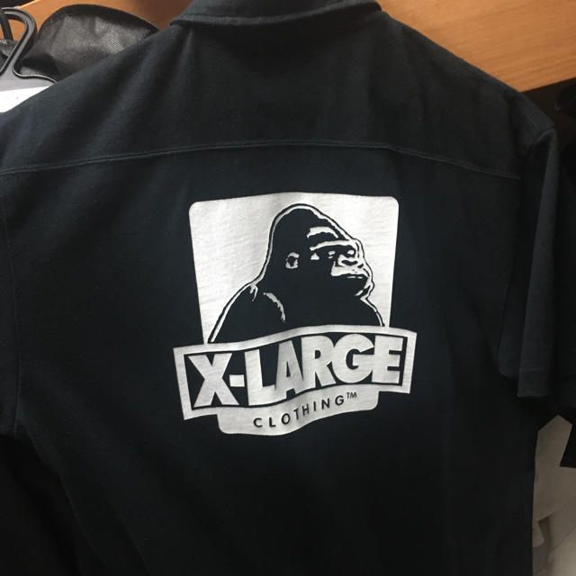 XLARGE(エクストララージ)のXLARGE ワークシャツ ブラック メンズのトップス(シャツ)の商品写真