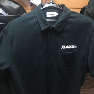 エクストララージ(XLARGE)のXLARGE ワークシャツ ブラック(シャツ)